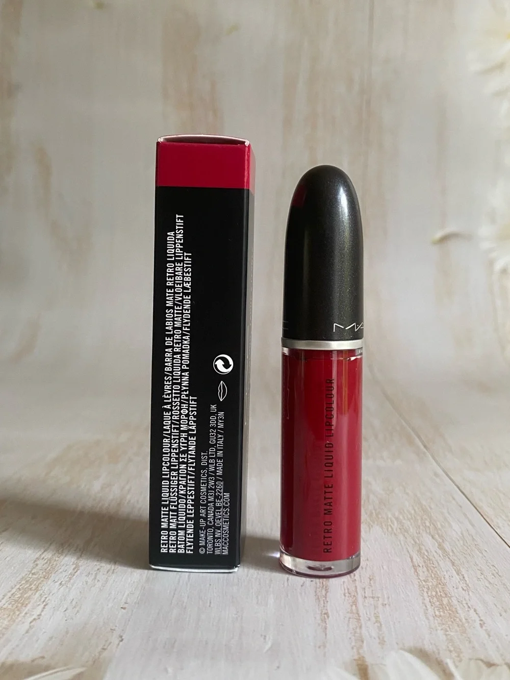 MAC Retro Matte Liquid Lipcolour,  #102 DANCE WITH ME Full Size 5ml/0.17oz, NIB